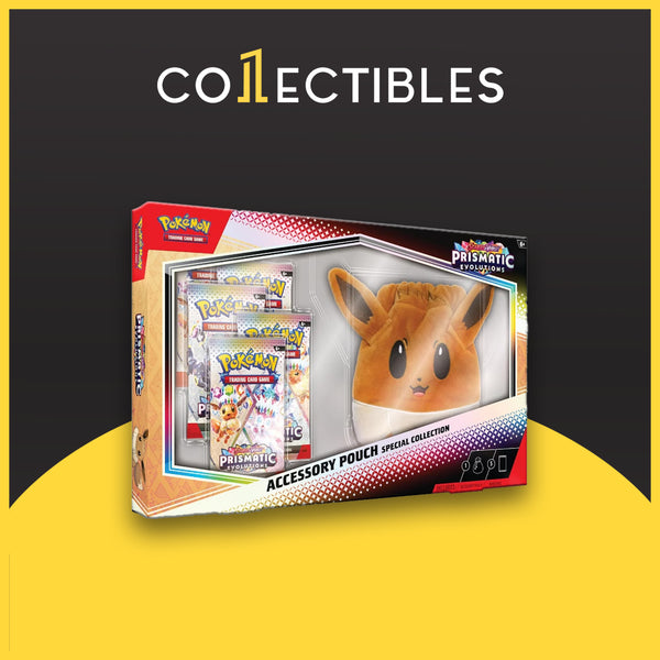 Pokemon English TCG: Prismatic Evolutions Accessory Pouch Special Collection